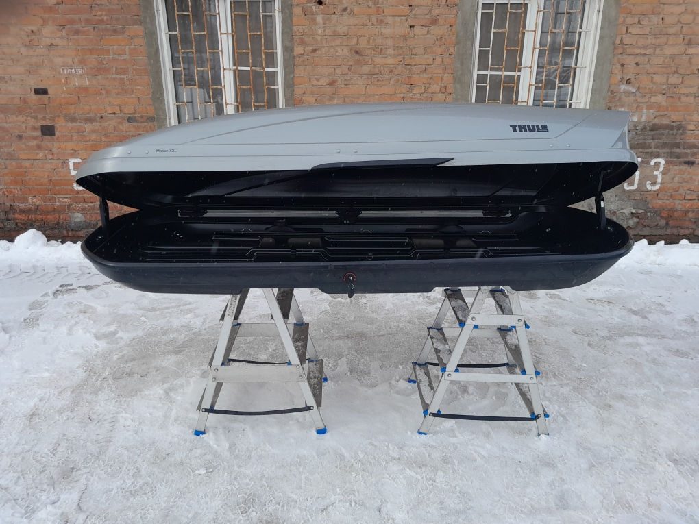 Автобокс Thule Motion 900 серый глянец б/у