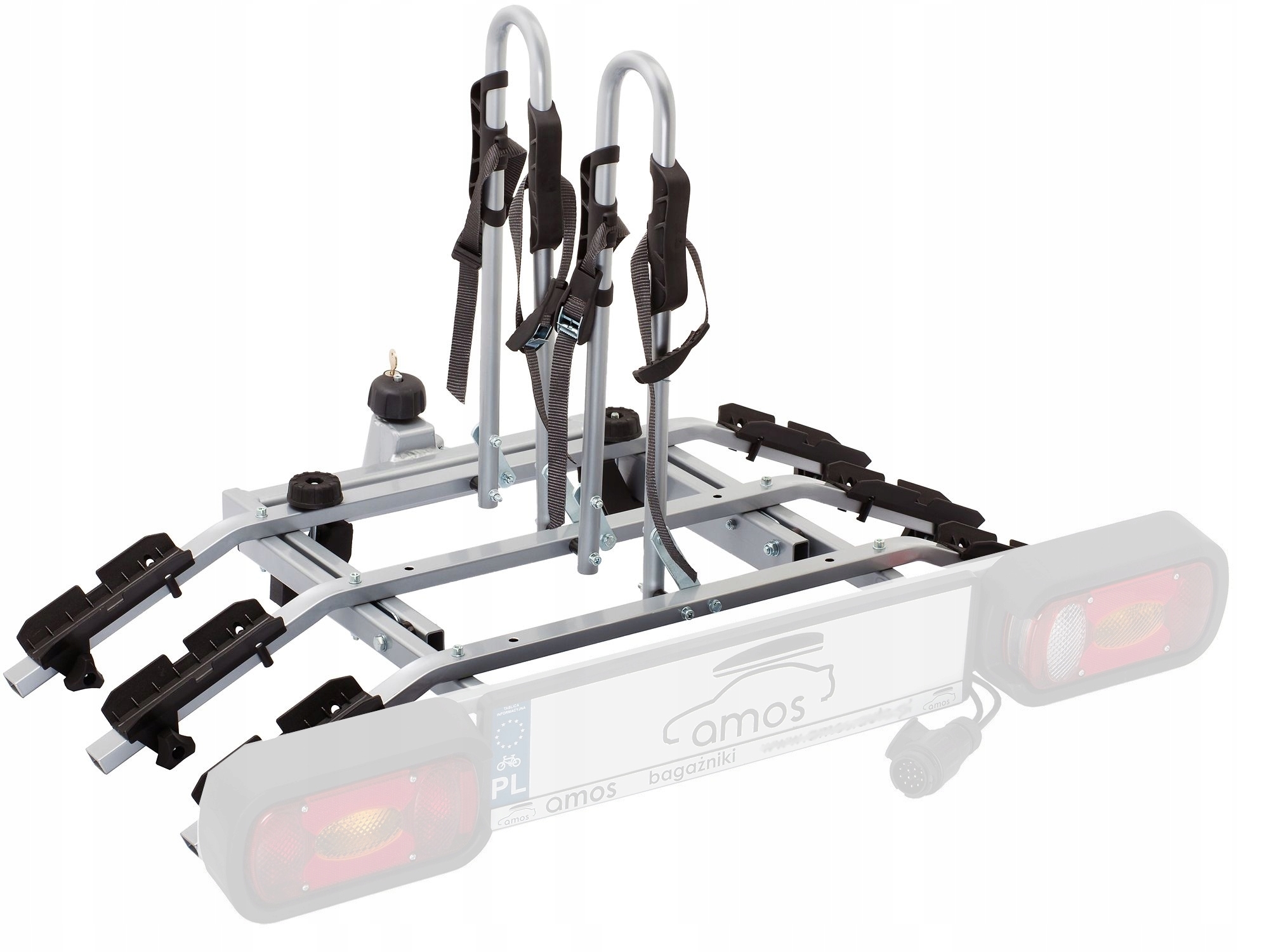 Велокрепление Amos Titan Plus 3 на фаркоп