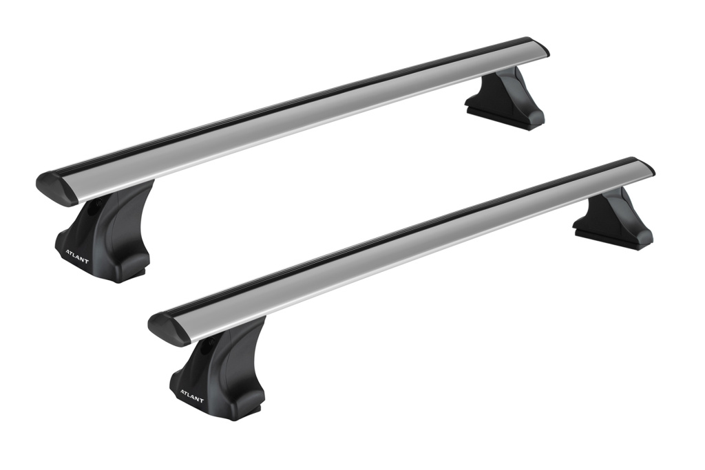 Автобагажник Atlant тип E для MITSUBISHI L200 2023-2025 Гладкая крыша  Дуги Крыло усил. 7002+7293+8824.01