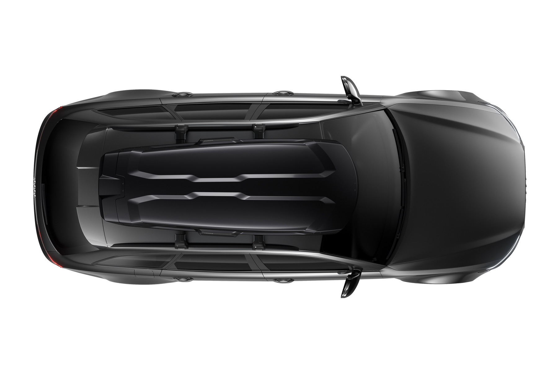 Автобокс на крышу Thule Vector Alpine Black Metallic (Туле Вектор Альпине черный металлик)