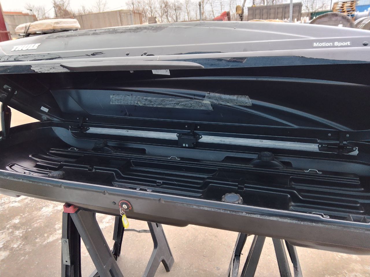 Автобокс Thule Motion 600 чёрный Б/У 001 Э