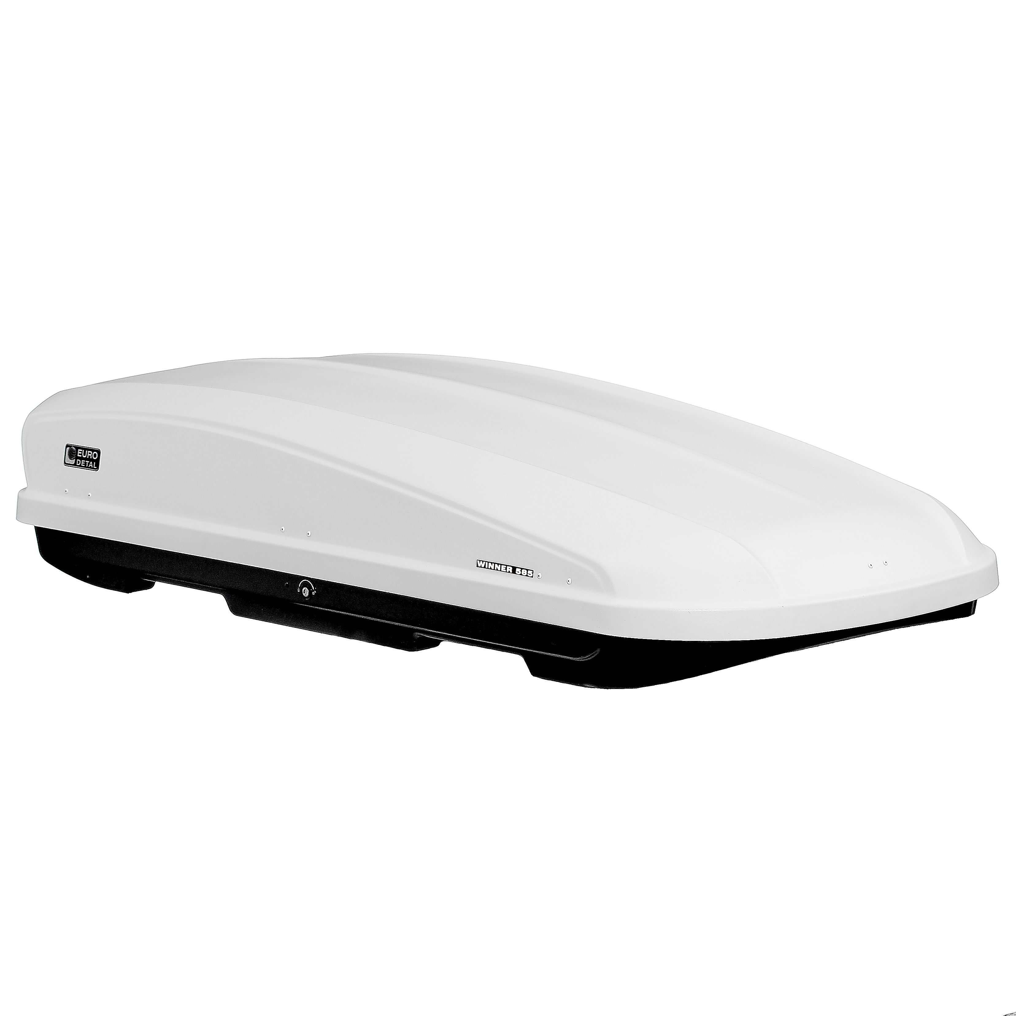 Автобокс на крышу Evrodetal Winner 585 white diamant (Евродеталь Виннер 585 белый диамант)