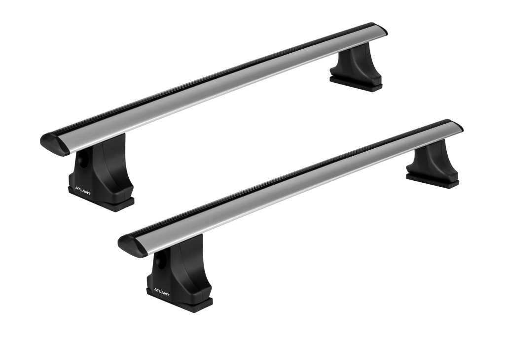 Автобагажник Atlant тип B для TOYOTA Alphard I 2002-2008 дуги алюминиевые крыло 8809+8899+11007