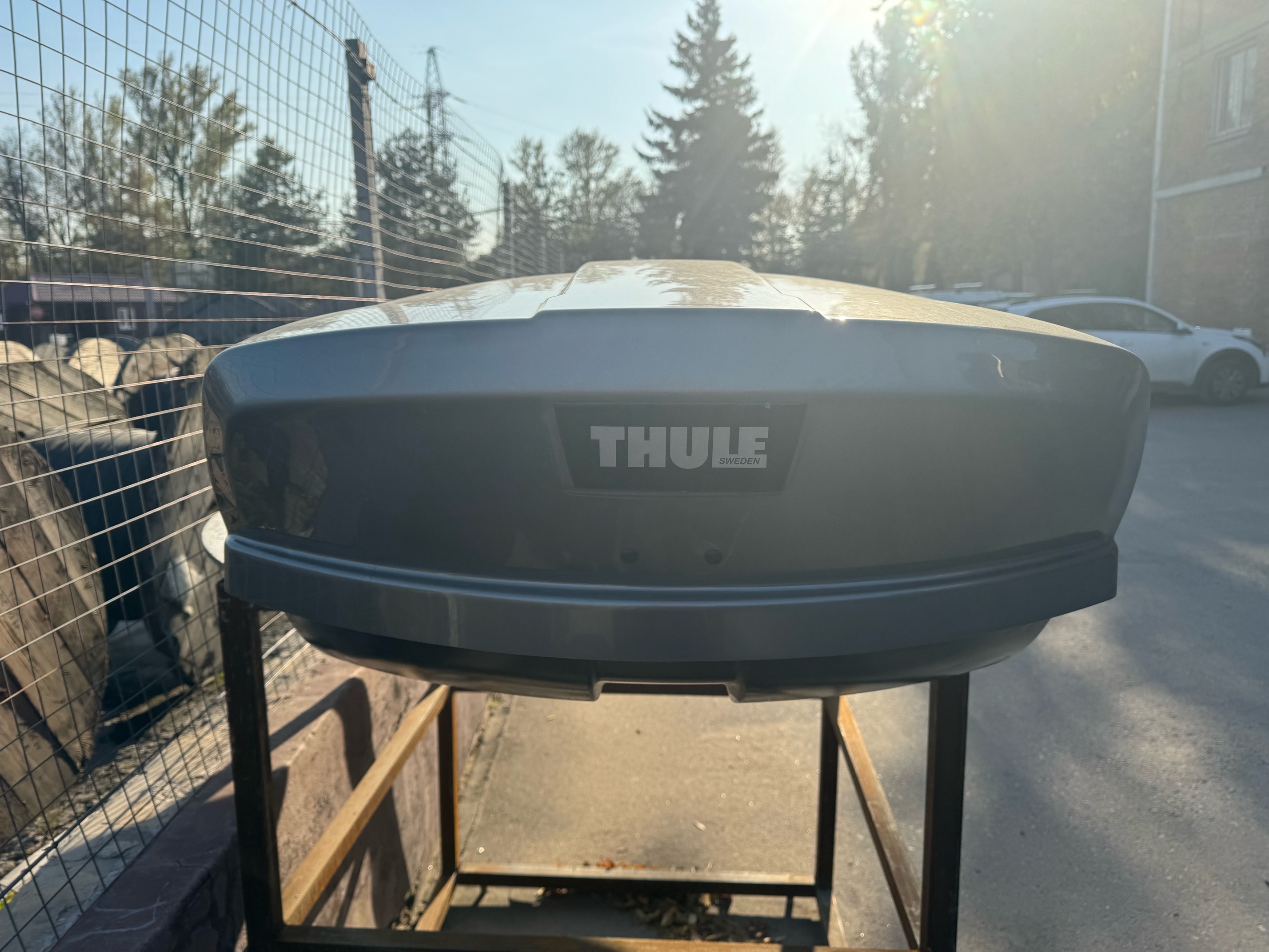 Автобокс Thule Motion XT XL серый глянцевый Б/У