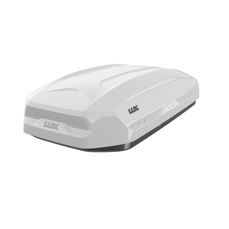 Автобокс на крышу LUX Tavr 175 white glossy (Люкс Тавр 175 белый глянцевый)