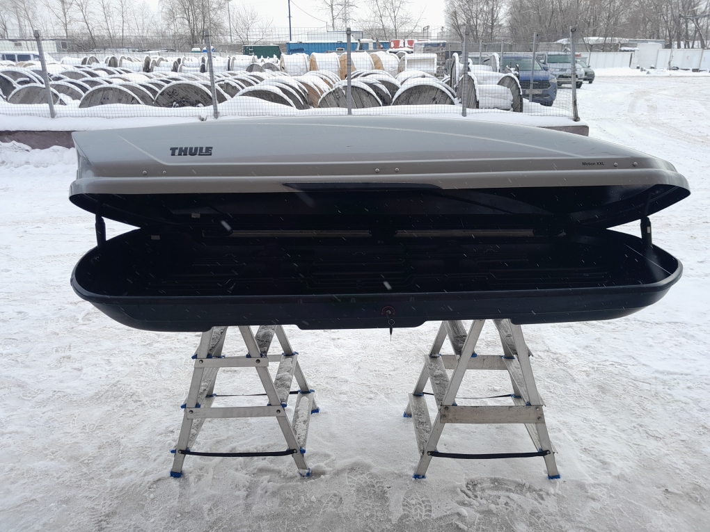 Автобокс Thule Motion 900 серый глянец б/у