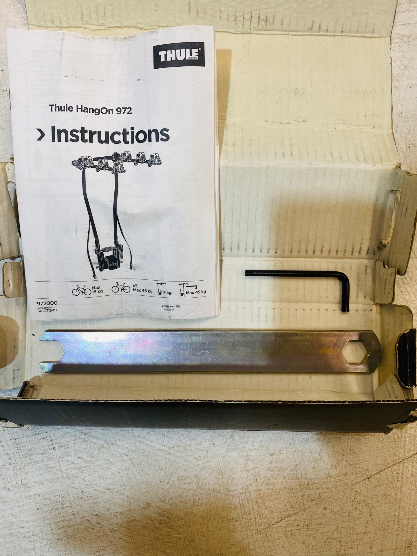 Ключ установочный для Thule 972, 974, 9708