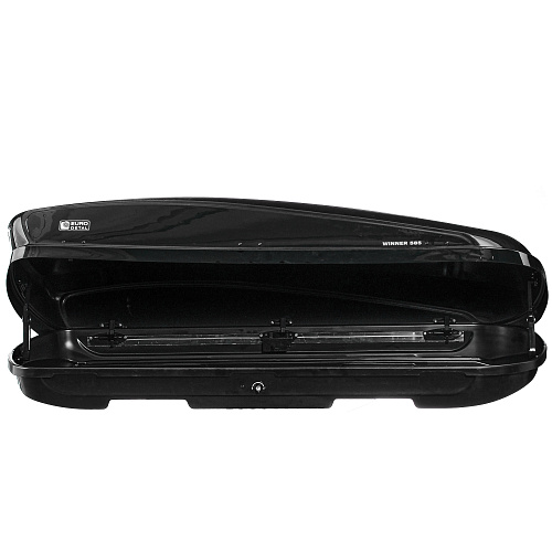 Автобокс на крышу Evrodetal Winner 585 black glossy (Евродеталь Виннер 585 чёрный глянцевый)