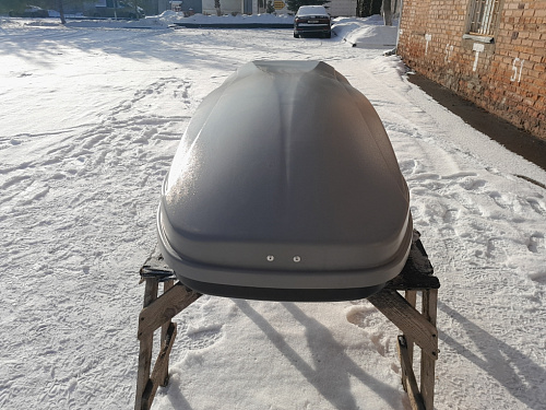 Автобокс MaxBox PRO (Максима-Лист) 520 серый матовый Б/У