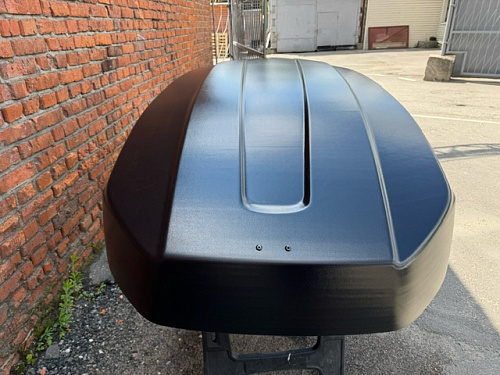 Автобокс Saturn 800 чёрный матовый двусторонний