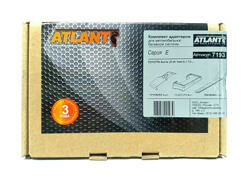 Кит адаптер Атлант 7193 опора Е на Toyota Auris (5-dr hatch.) 2012-