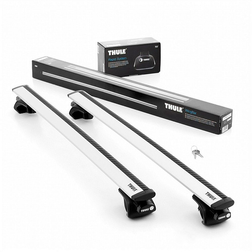 Багажник Thule WingBar для Toyota Hilux SW4 Кроссовер 5 дв. 2006 и по н.в. (аэродинамическая дуга)