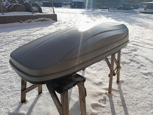 Автобокс MaxBox PRO (Максима-Лист) 520 серый матовый Б/У