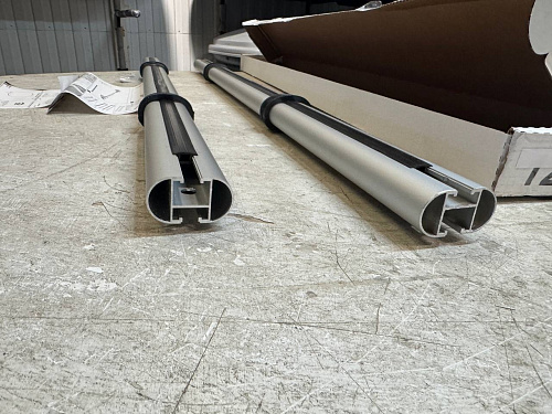 Багажник на Nissan T31 с фарами