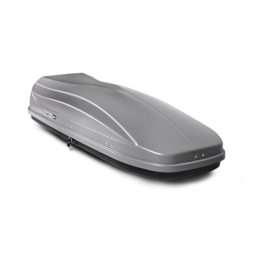 Автобокс на крышу MaxBox PRO / Maksima-List 520 silver matte (МаксБокс ПРО / Максима-Лист 520 серый матовый)