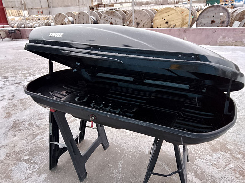 Автобокс Thule Motion 200 чёрный глянцевый Б/У 003 Э
