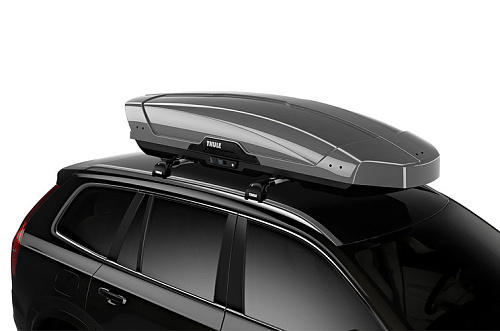 Автобокс на крышу Thule Motion XT XL silver glossy (Туле Моушен ИксТ ИксЛ серый глянцевый)
