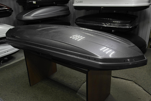 Автобокс Thule Dynamic 900 серый глянцевый Б/У