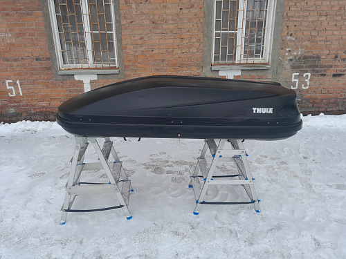 Автобокс Thule Touring 780 чёрный глянцевый Б/У