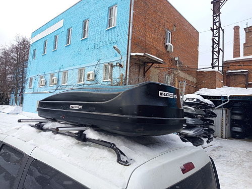 Автобокс MaxBox PRO (Максима-Лист) 520 чёрный матовый Б/У