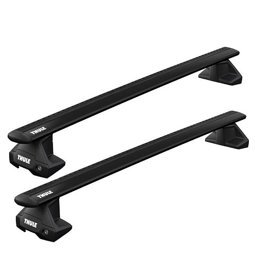 Багажник Thule WingBar Black Evo Clamp на крышу Volvo V60 5-dr Estate, 10-18 (Without railing)