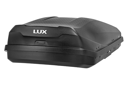 Автобокс на крышу LUX Irbis 175 black matte (Люкс Ирбис 175 чёрный матовый)