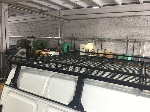 Грузовая платформа ED для ГАЗ 2752 (Соболь) с сеткой