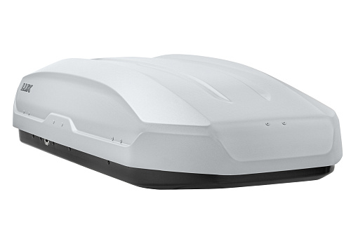 Автобокс на крышу LUX Tavr 197 silver matte (Люкс Тавр 197 серый матовый)