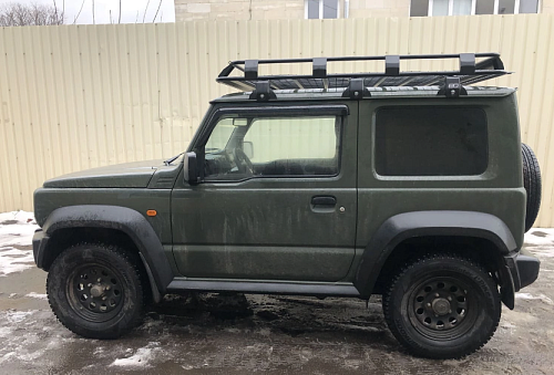 Багажник экспедиционный ED для Suzuki Jimny IV с сеткой