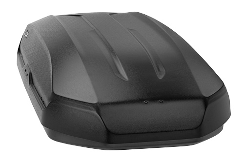 Автобокс на крышу LUX Tavr 197 black matte (Люкс Тавр 197 чёрный матовый)