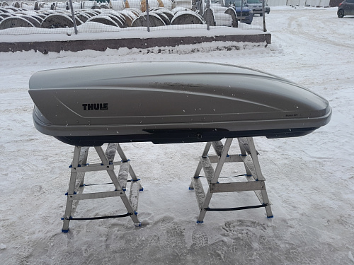 Автобокс Thule Motion 800 серый глянцевый Б/У