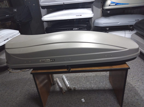 Автобокс MaxBox PRO (Максима-Лист) 520 серый матовый Б/У