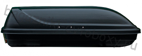 Автобокс на крышу Saturn 220 / Atek 220 black matte (Сатурн 220 / Атек 220 черный матовый)