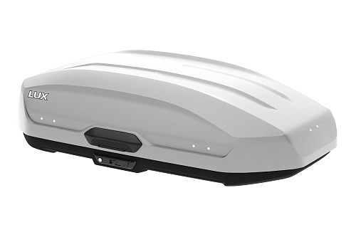 Автобокс на крышу LUX TAVR 140 silver matte 440L (Люкс Тавр 140 серый матовый 440л)  [1420х910х450]