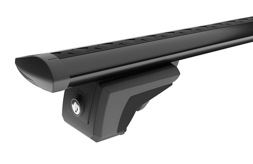Автобагажник LUX ТРЭК-1 для Ford Mondeo II универсал 1996-2000 классические рейлинги КДТ LUX 1,2м черные