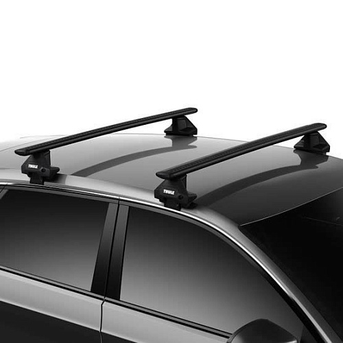 Багажник Thule WingBar Black Evo Clamp на крышу Volvo V60 5-dr Estate, 10-18 (Without railing)