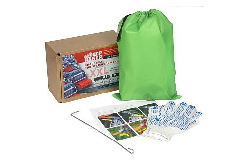 Браслеты противоскольжения ДорНабор для легких грузовиков XXL 6 шт. (от 315/65 до 315/70)