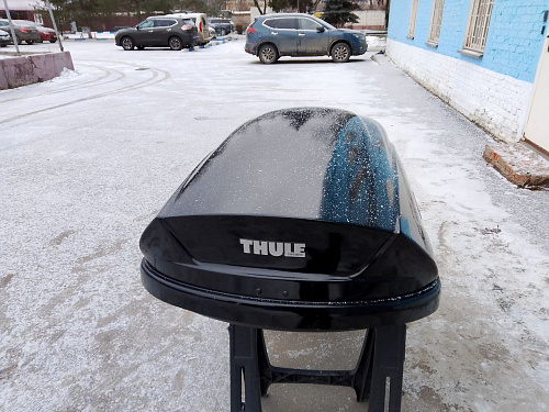 Автобокс Thule Motion 200 чёрный глянцевый Б/У 003 Э