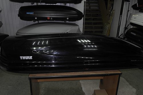 Автобокс Thule Atlantis 900 чёрный глянцевый Б/У