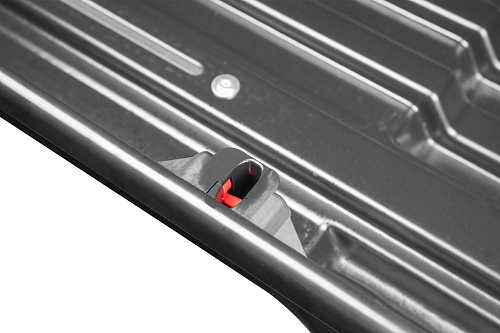 Автобокс на крышу LUX Major silver glossy (Люкс Майор серый глянцевый)