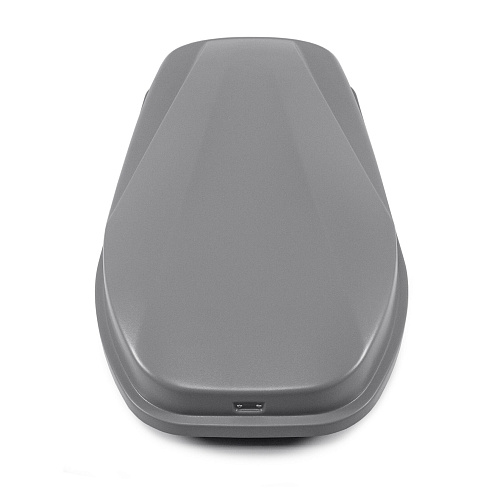 Автобокс на крышу MaxBox PRO / Maksima-List 380 silver matte (МаксБокс ПРО / Максима-Лист 380 серый матовый)
