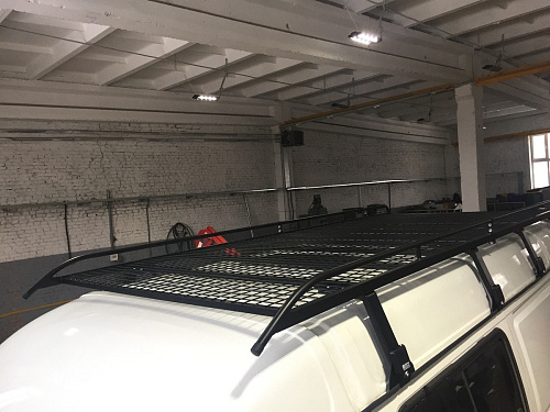 Грузовая платформа ED для ГАЗ 3221, 2705 с сеткой