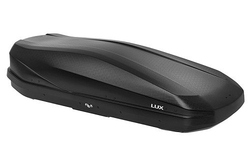 Автобокс на крышу LUX Irbis 175 black matte (Люкс Ирбис 175 чёрный матовый)