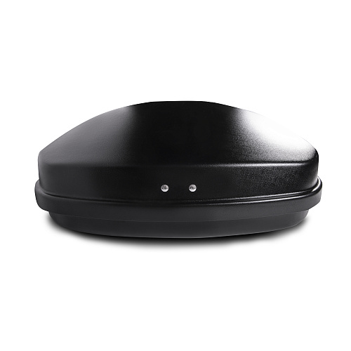 Автобокс на крышу MaxBox PRO / Maksima-List 430 black matte (МаксБокс ПРО / Максима-Лист 430 чёрный матовый)