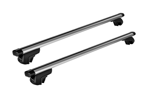 Автобагажник Atlant тип D для VOLKSWAGEN Touran 2003-2023 дуги алюминиевые аэро эконом 8810+6013