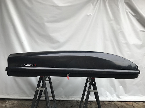 Автобокс Saturn 650 чёрный глянцевый двухсторонний Б/У