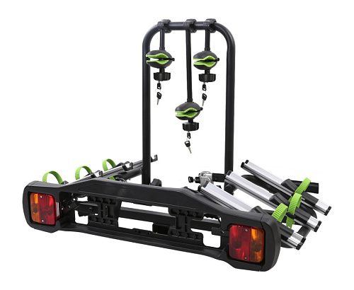 Велоплатформа WellTour 3 на фаркоп для 3 велосипедов