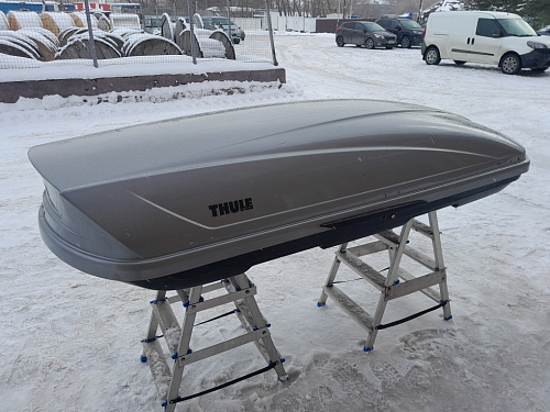 Автобокс Thule Motion 900 серый глянец б/у