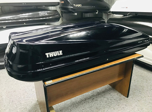 Автобокс Thule Touring 780 чёрный глянцевый Б/У