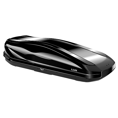 Автобокс на крышу LUX Irbis 175 black glossy (Люкс Ирбис 175 чёрный глянцевый)